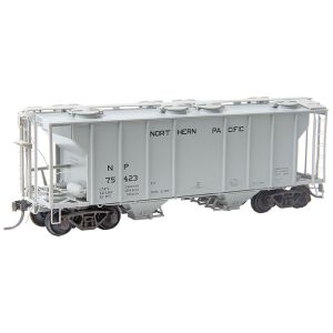 #8051 HO Scale Northern Pacific #75423 - RTR PS-2 Two Bay Hopper