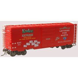 6931 HO Scale 2023 Kadee Christmas Car KDC #031 - RTR 40' PS-1 Boxcar