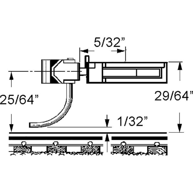 Plano HO #131 (11310) Boxcar Brake Platforms (2) Apex Slotted Plano HO #131 (11310) Boxcar Brake Platforms (2) Apex Slotted