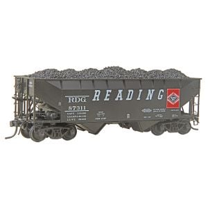 #7530 HO Scale Reading RDG #87311 - 50 Ton AAR "Standard" 2 Bay Open Hopper